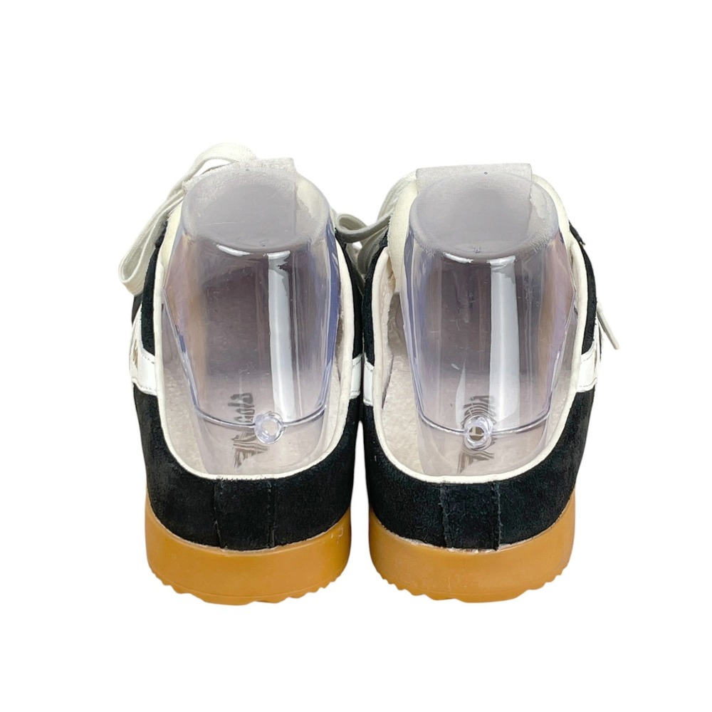 Gola Elan Mule Black White Suede Slip On Sneaker Women 9 Retro Sporty Streetwear - Picture 5 of 10